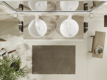 Раковина накладная 40см Hansgrohe Xuniva S 60164450 белый